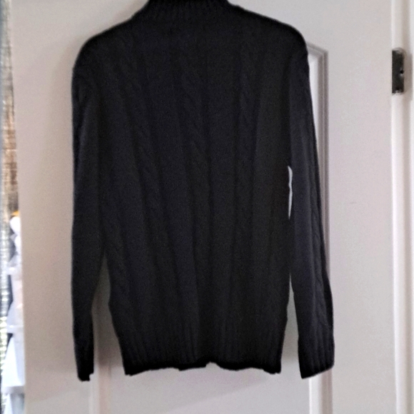 PJ Paul Jones Mens Cardigan Stand Collar Cable Knit Button Sweater  Small NWT - Picture 5 of 8